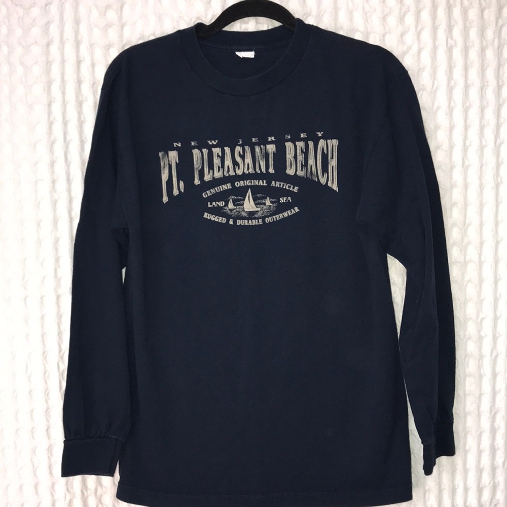 Men’s Medium Long Sleeve T-shirt. Point Pleasant NJ.